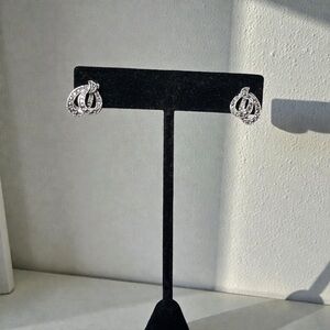 Twisted Silver Earrings